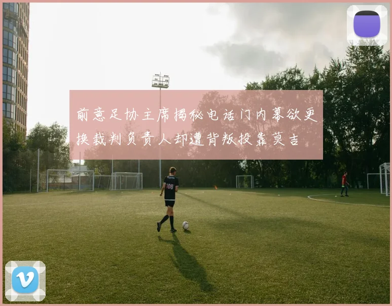 前意足协主席揭秘电话门内幕欲更换裁判负责人却遭背叛投靠莫吉
